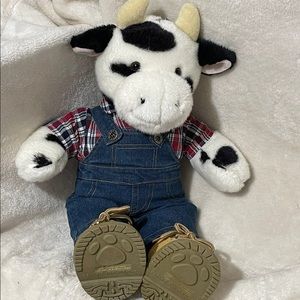 Buildabear Cow